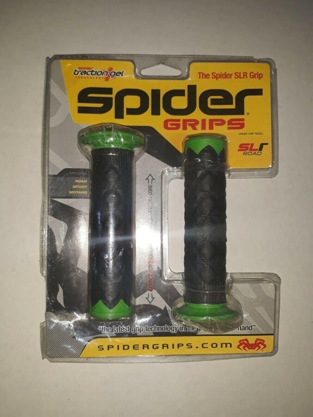 Spider Grips SLR Grips Green/Black SL/R-R/B